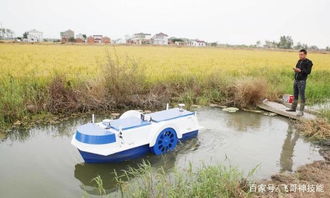 江蘇這個(gè)小伙厲害了,喂養(yǎng)水產(chǎn)用上 無(wú)人船 ,拿著手機(jī)等豐收